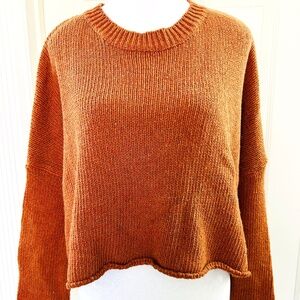 SHE + SKY CROP SWEATER NWOT